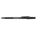 Paper Mate Papermate 027328 Write Brothers Ballpoint Stick Pen; Medium Tip; Black Ink & Barrel; Pack - 12 27328